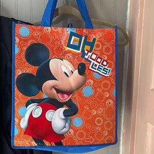 Disney Mickey Mouse Orange and Blue Tote